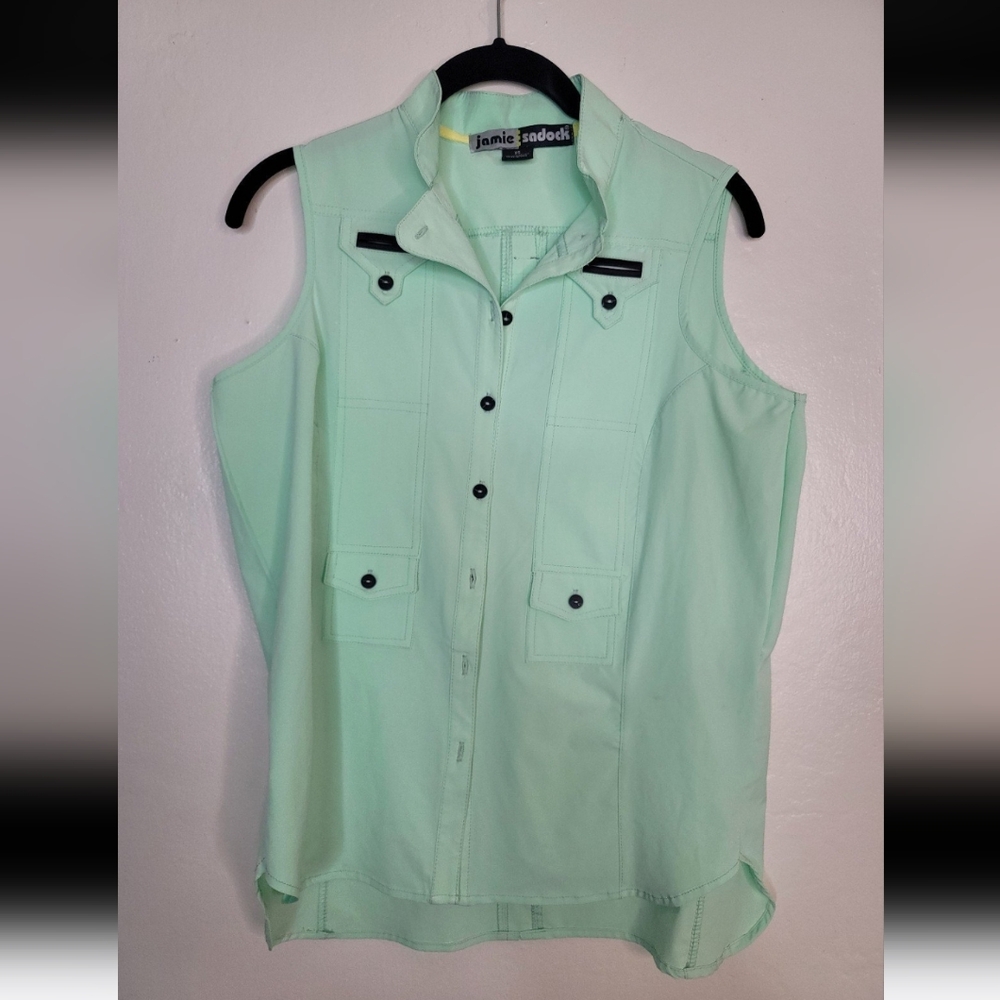 Jamie Sadock Button Top